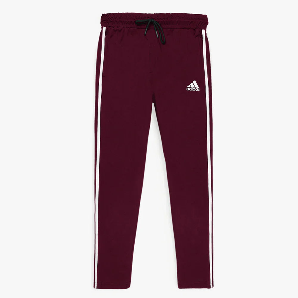 ADDAS PREMIUM DRI-FIT TRACKSUIT T5 (MAROON)