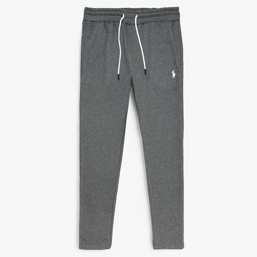 RL Premium Small Pony Cotton Fleece Tracksuit (Charcoal Grey)