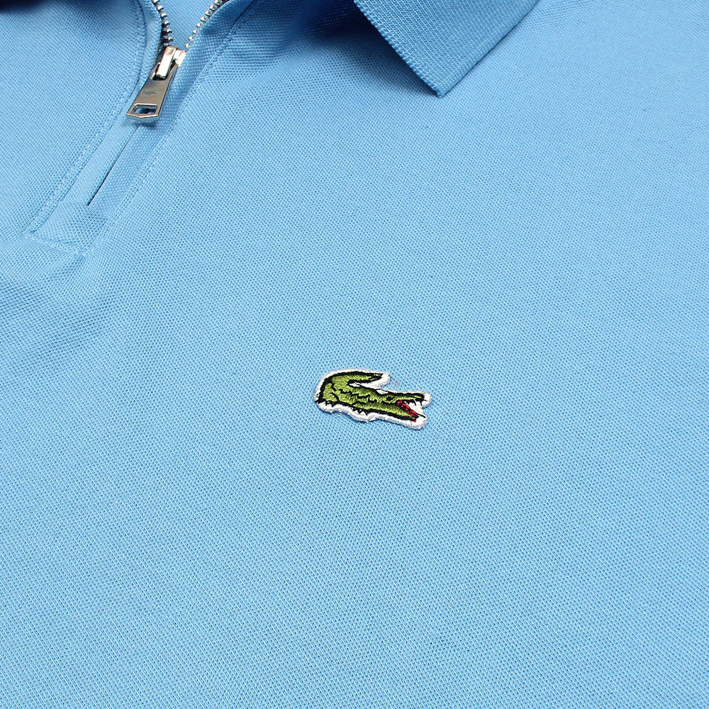 LCSTE Premium Zip Up Polo shirt (Sky Blue)