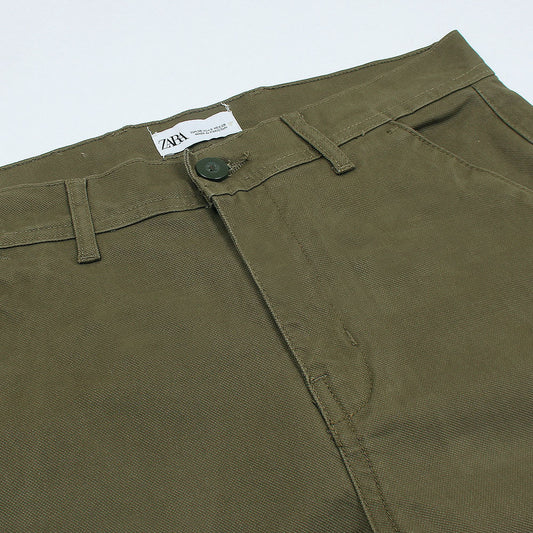 Z.a.r.a Premium Cotton Chino (Olive Green)