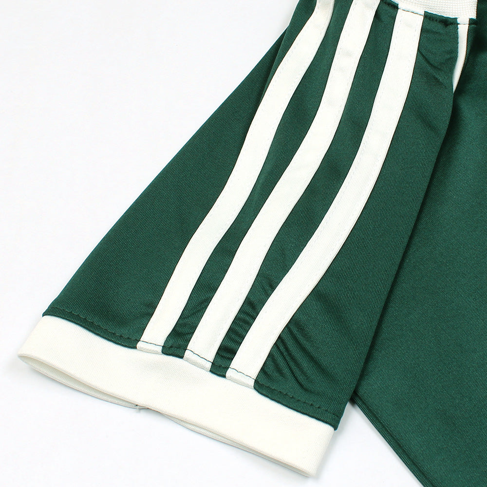 ADDAS PREMIUM KIDS PIPING DRI FIT TWINSET (GREEN)