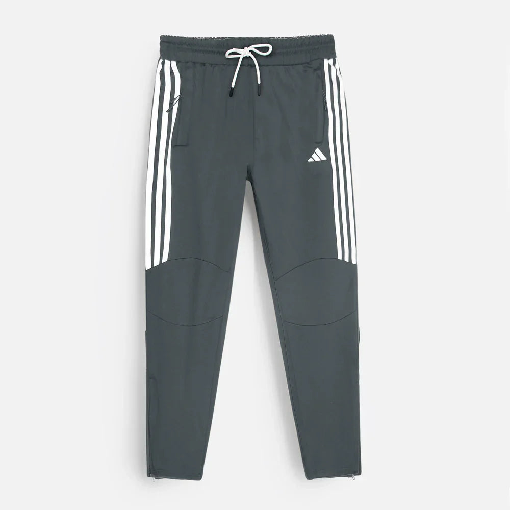 ADADS PREMIUM MEN'S HALF STRIPES TROUSER (GREY)