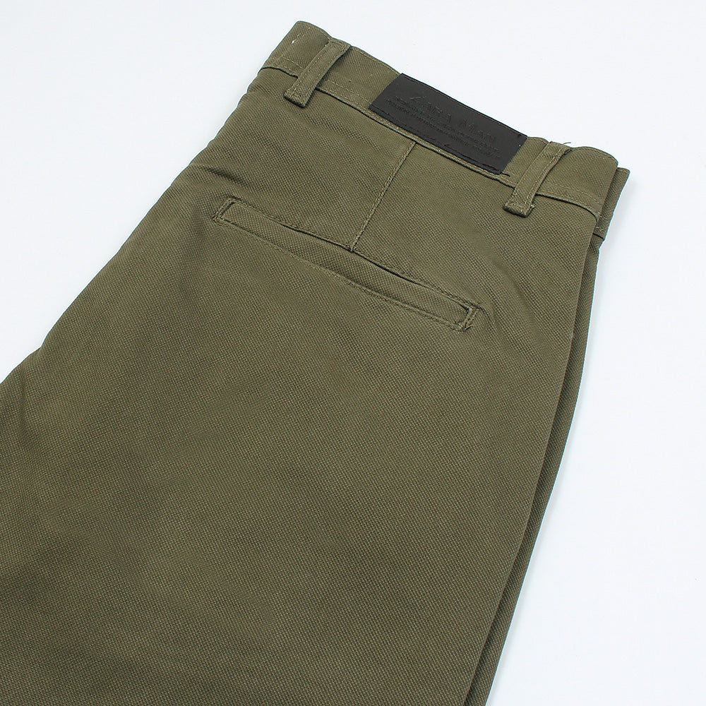 Z.a.r.a Premium Cotton Chino (Olive Green)
