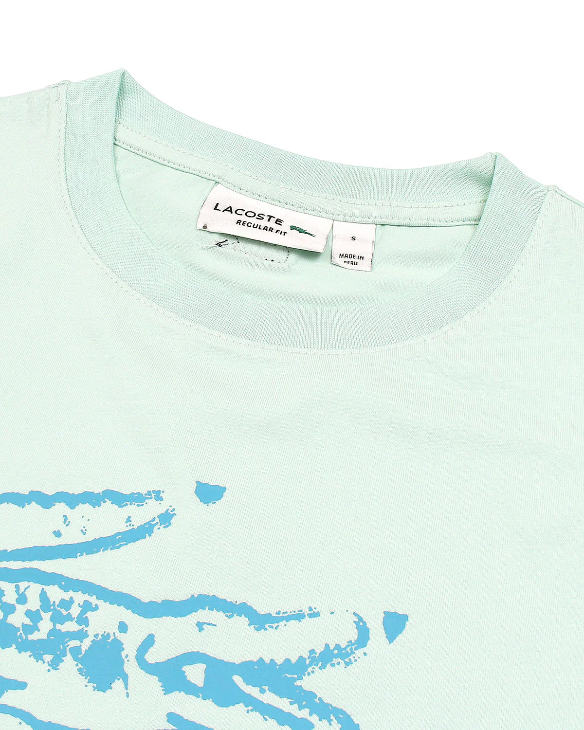LCSTE CROC IMPORTED MEN'S T-SHIRT (SEA GREEN)