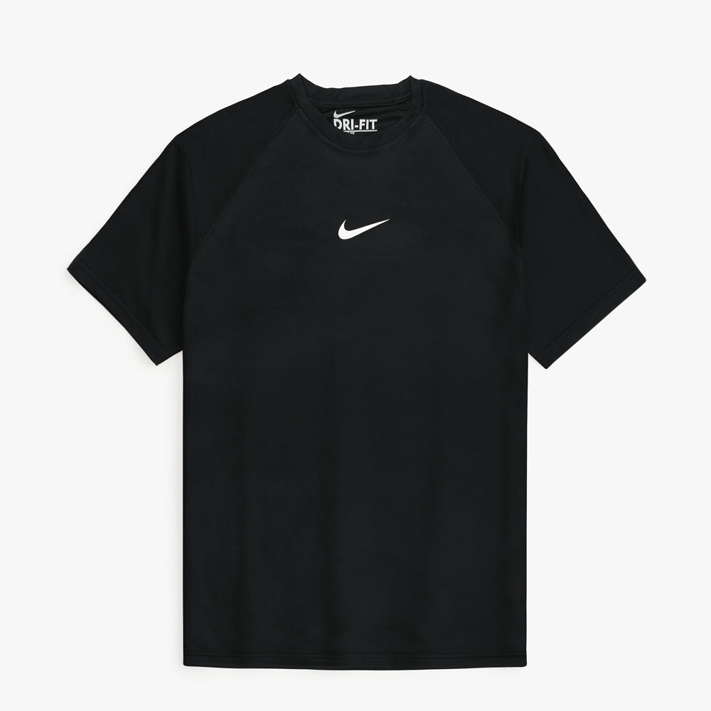NKE Imported Mesh Shoulder Dri Fit T-Shirt (Black)