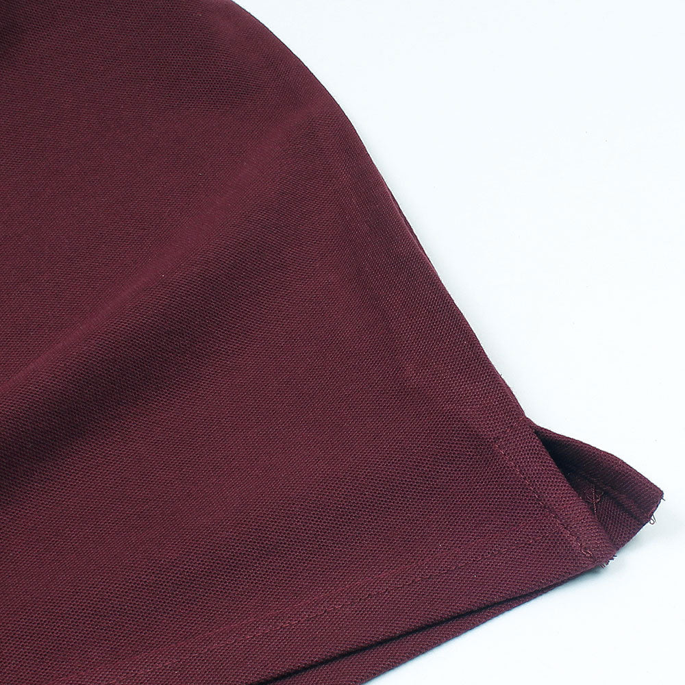 GRDNO Premium Napoleon Cow Boy Polo Shirt Maroon