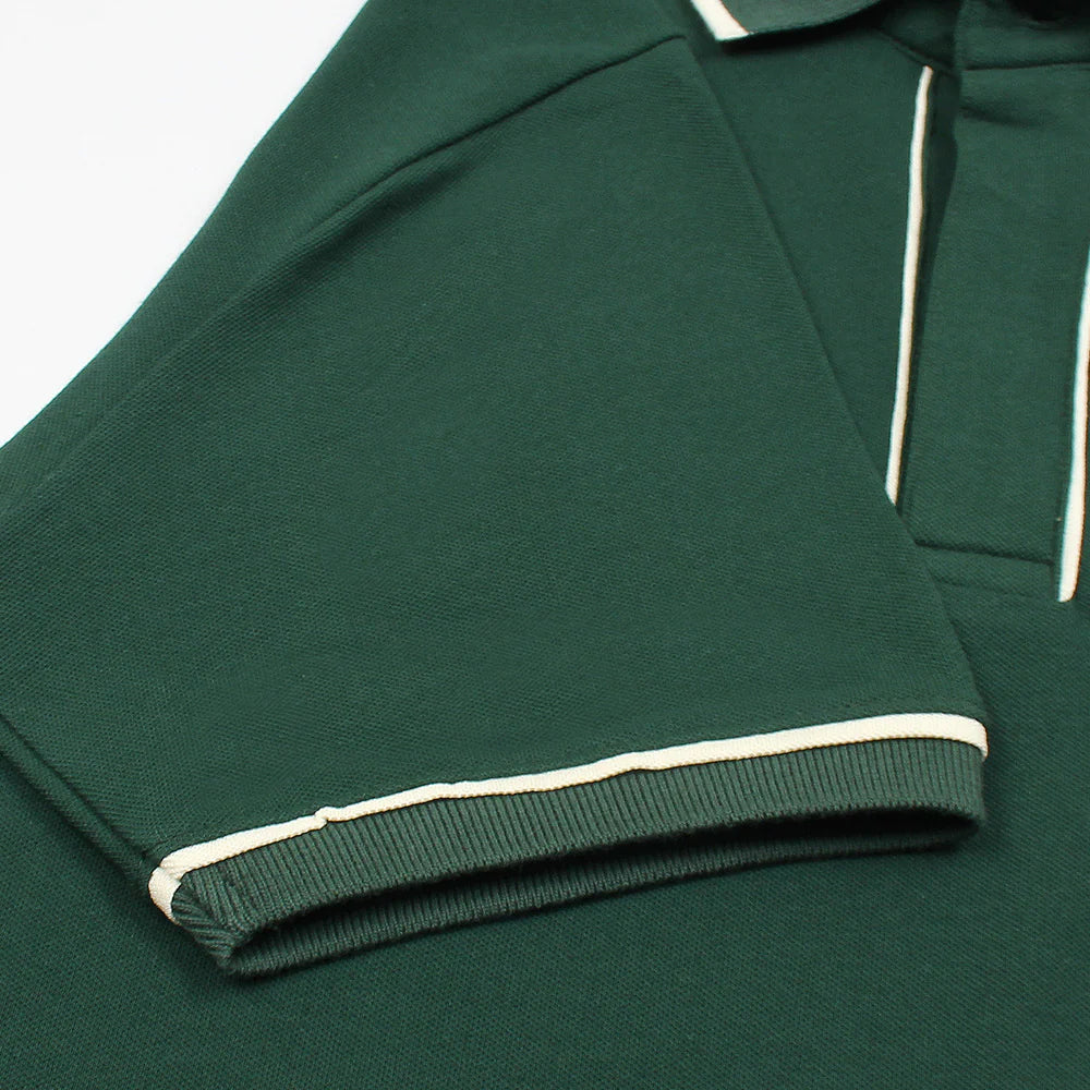 LCSTE PREMIUM MEN'S PARIS STRECH POLO SHIRT (GREEN)