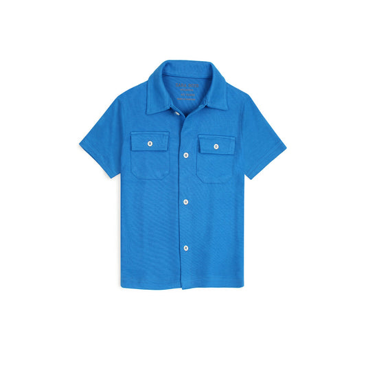 ZR PREMIUM KIDS DOUBLE POCKET TWINSET (ROYAL BLUE)