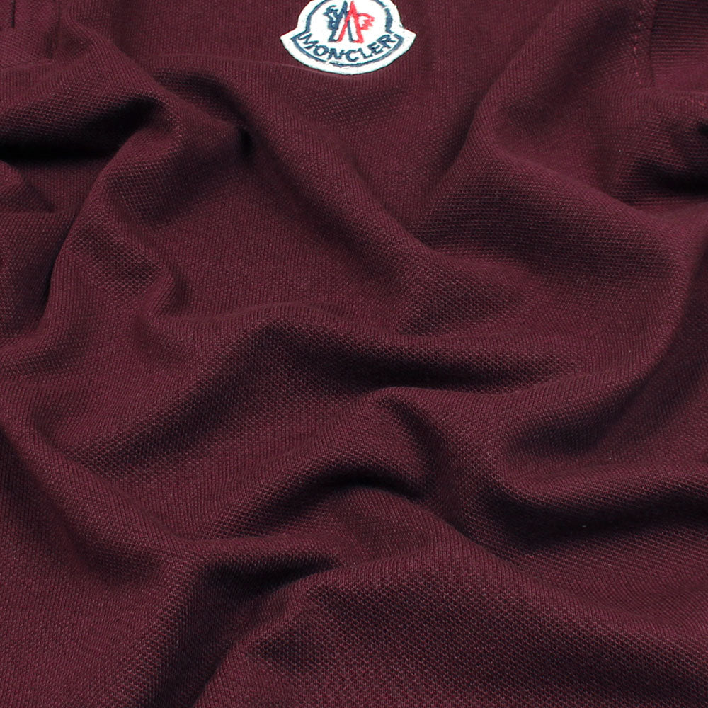 MNCLR Premium Zip Up Polo shirt (Maroon)