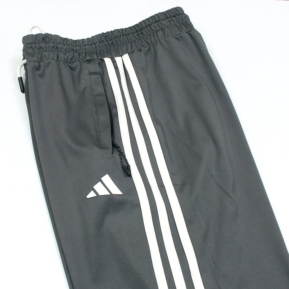 ADADS PREMIUM MEN'S HALF STRIPES TROUSER (GREY)