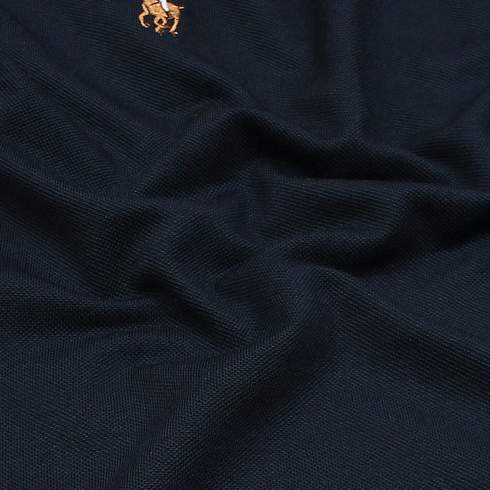 RL IMPORTED MEN'S OXFORD BUTTON CASUAL SHIRT (NAVY BLUE)