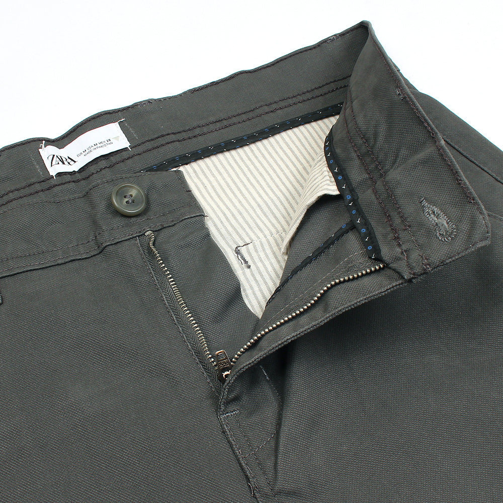 Z.A.R.A Premium Cotton Chino (Grey)