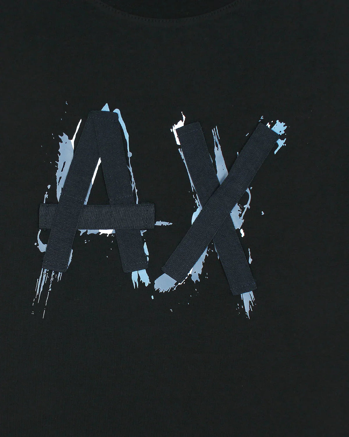 A-X IMPORTED MEN'S DESIGNER T-SHIRT (BLACK)