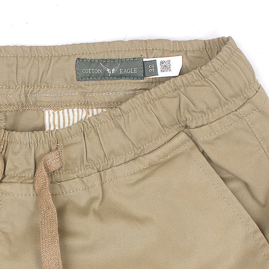 Cotton Eagle Premium Jogger Trouser (Khakki)