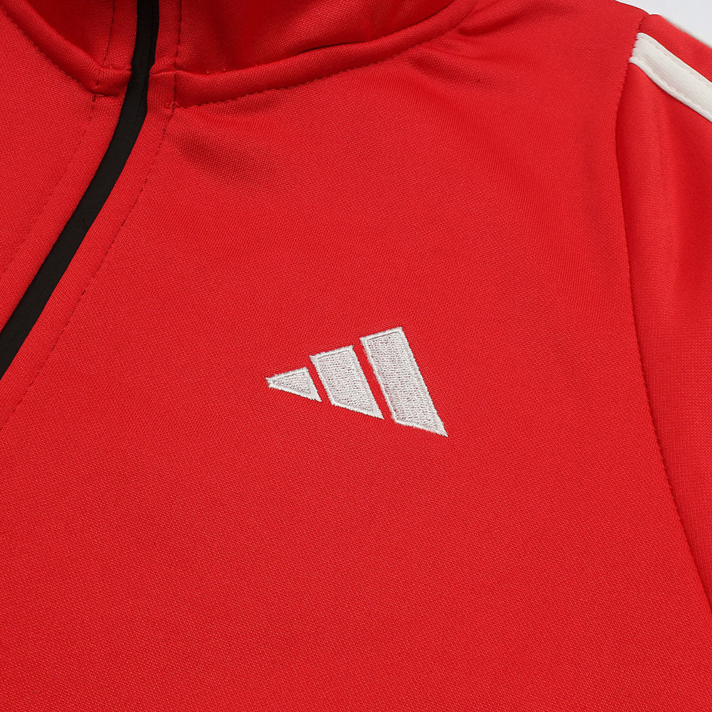 ADDAS Imported Tiro Piping Tracksuit (Red)
