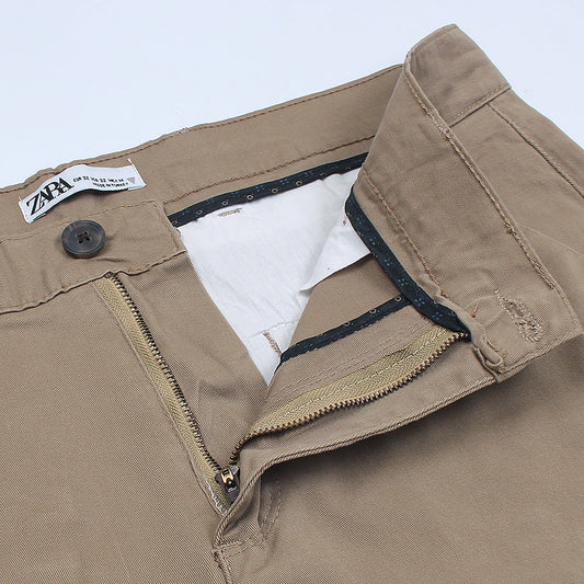 Z.A.R.A Premium Cotton Chino (Camel)