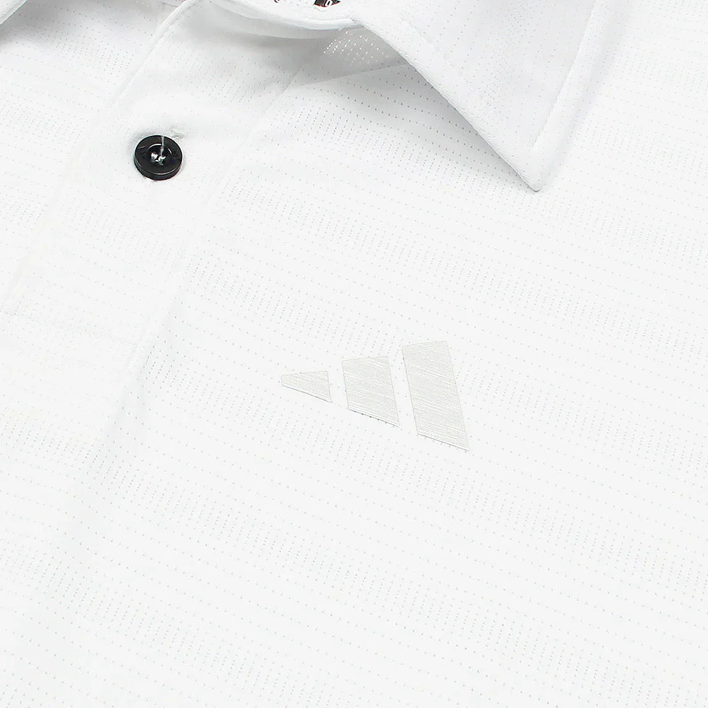 ADDAS IMPORTED BEEMESH CORE POLO SHIRT (WHITE)