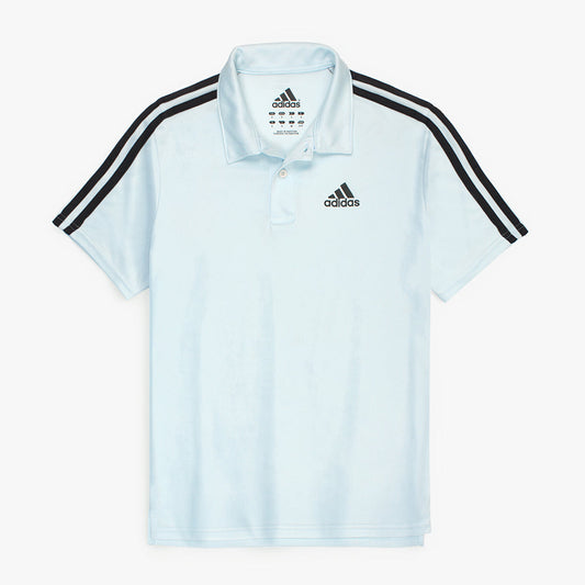 ADDAS PREMIUM MESH DRI-FIT 3 STRIPE TRACKSUIT (SKY BLUE)