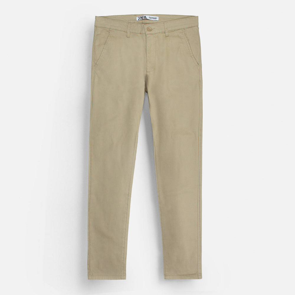 Z.A.R.A Premium Cotton Chino (Khaki)
