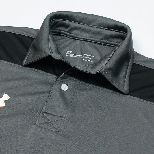 UA PREMIUM MEN'S DRI FIT CLUTH POLO (GREY)
