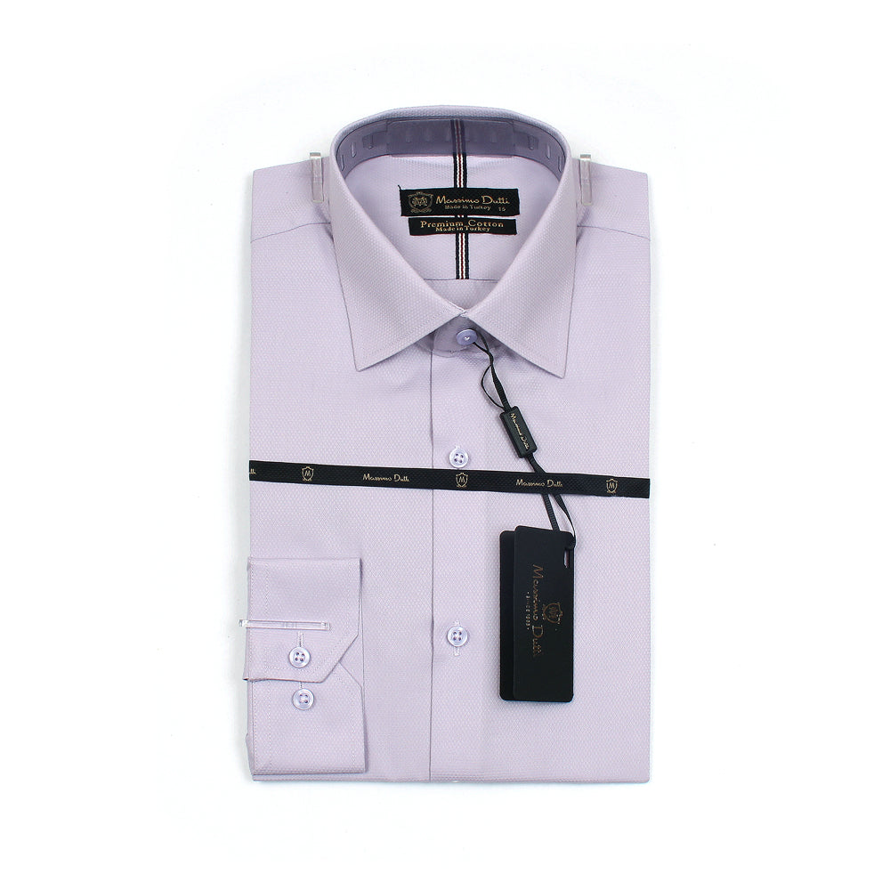 Mussimo Duti Imported Formal Shirt Dobby (Light Purple)