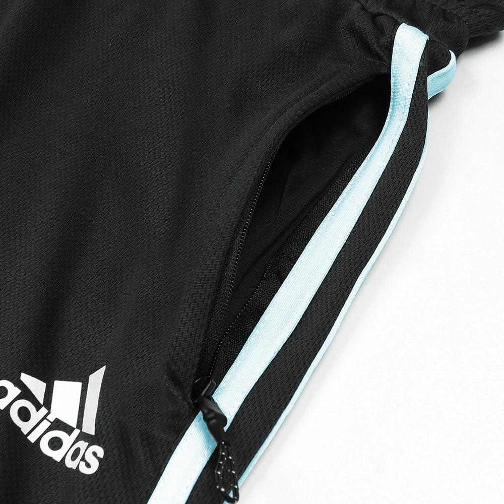 ADDAS PREMIUM MESH DRI-FIT 3 STRIPE TRACKSUIT (SKY BLUE)