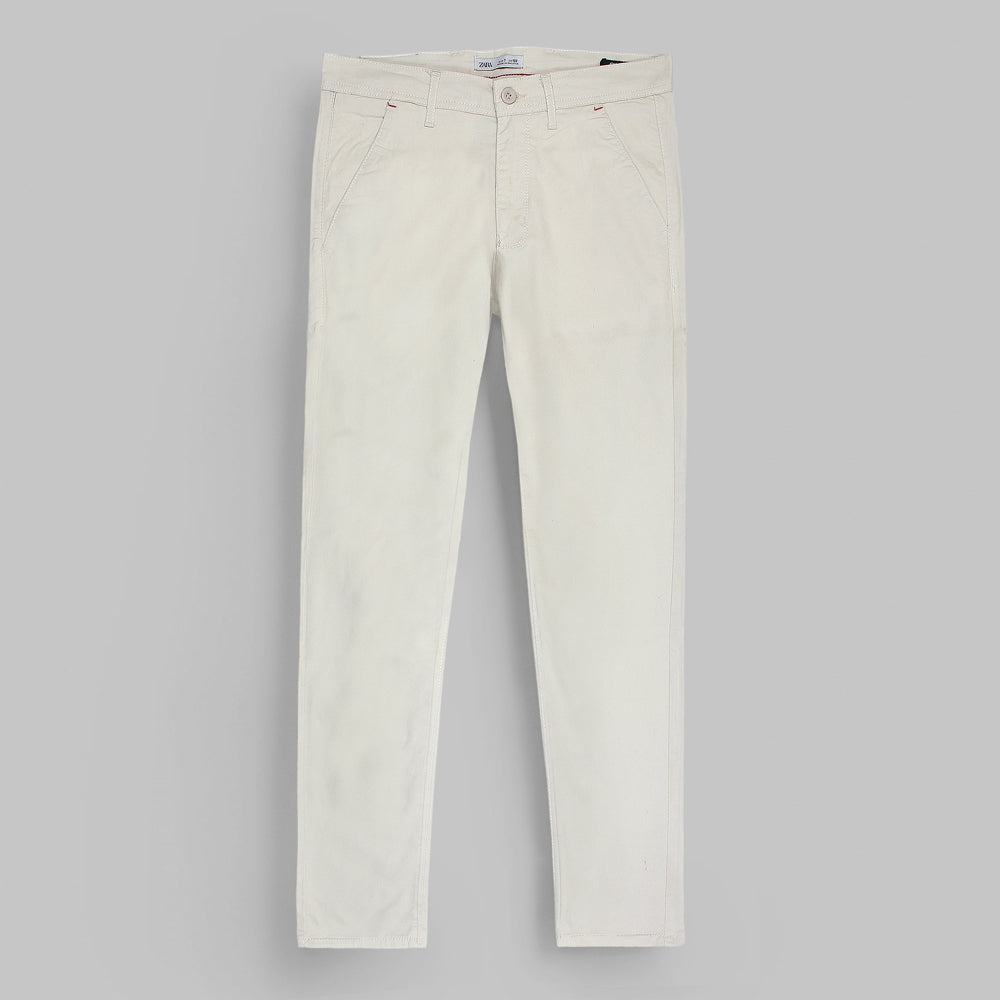 Z.A.R.A Premium Cotton Chino (OFF-White)