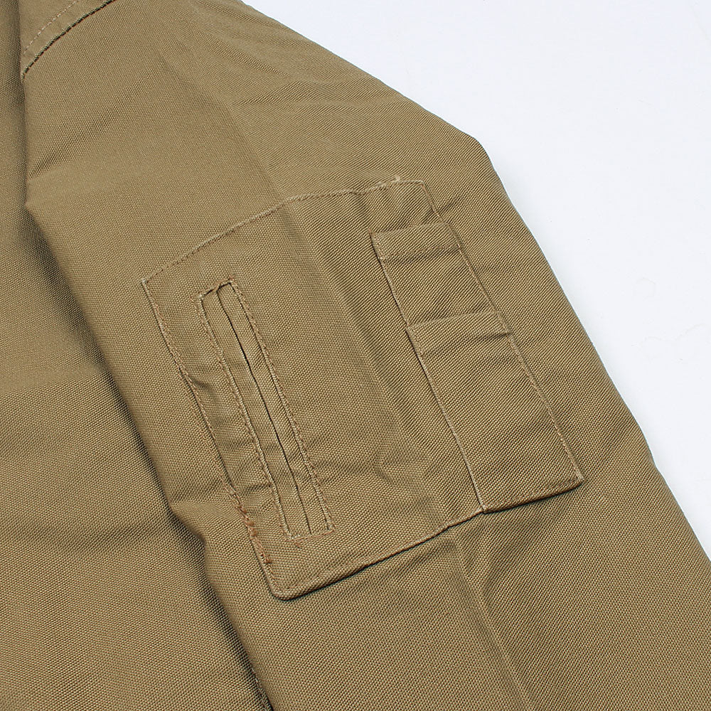 Z.A.R.A Premium Cotton Twill Fur Jacket (Khaki)