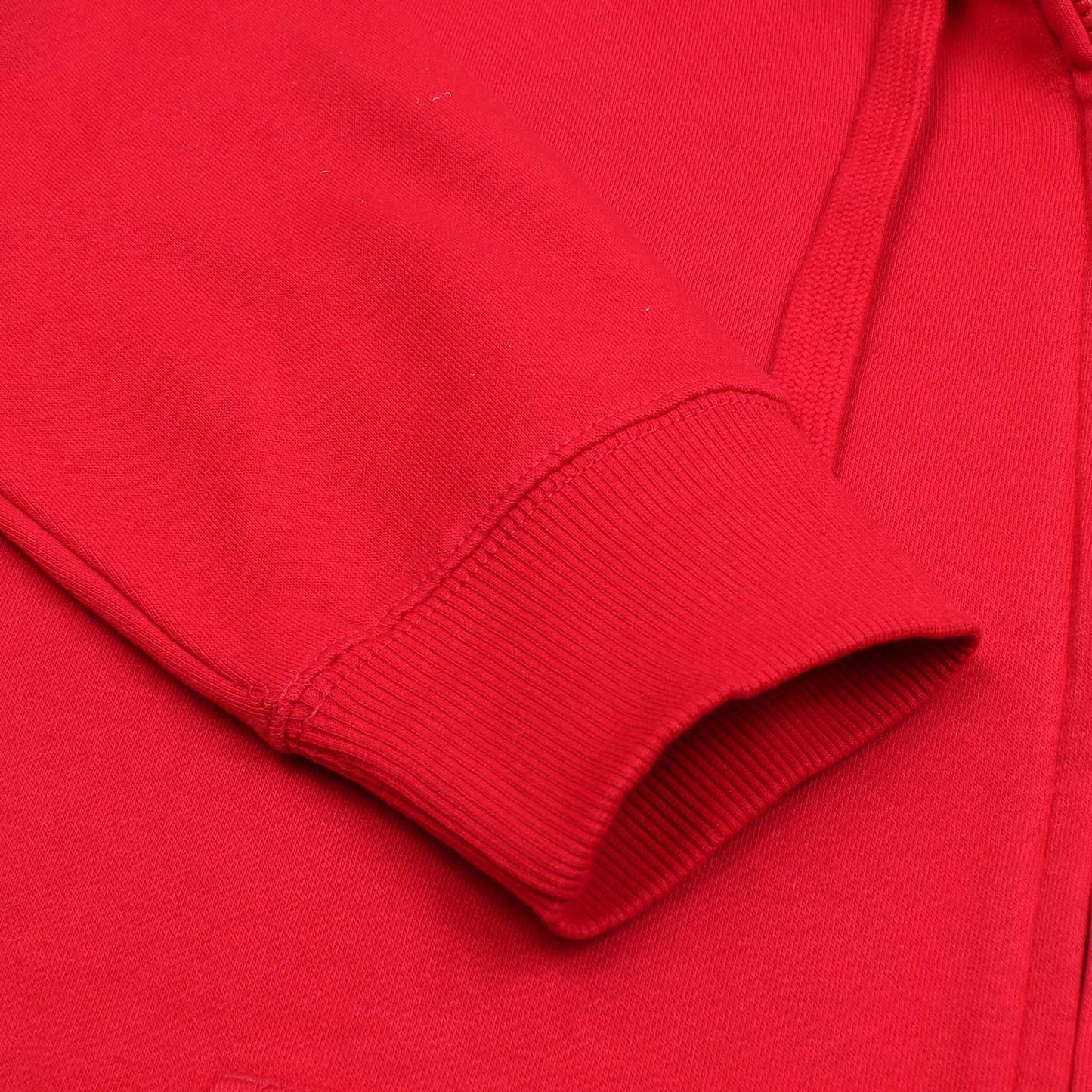 US PLO Original Cotton Fleece Hoddie (Red)