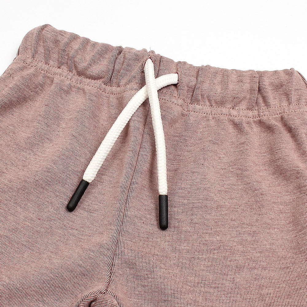 ZR PREMIUM KIDS DOUBLE POCKET TWINSET (MELANGE PEACH)
