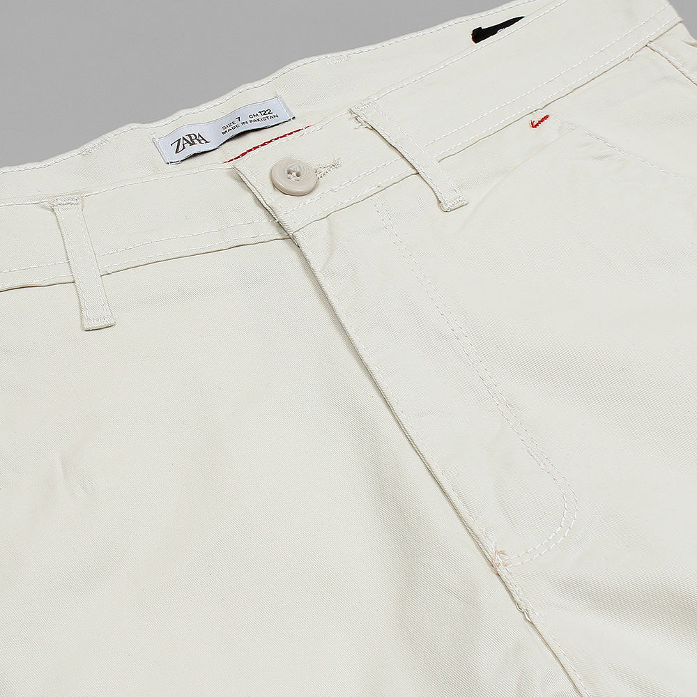 Z.A.R.A Premium Cotton Chino (OFF-White)