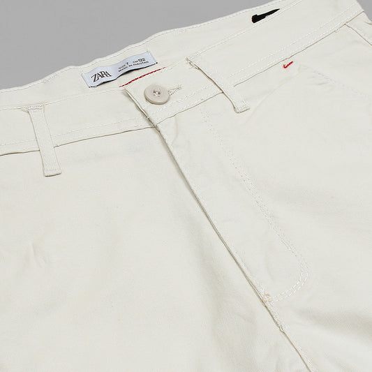 Z.A.R.A Premium Cotton Chino (OFF-White)