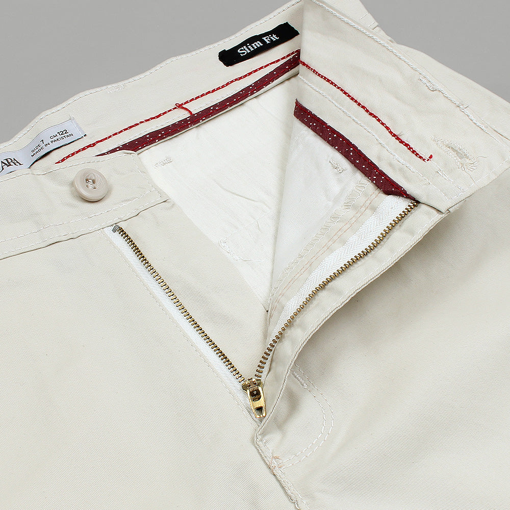 Z.A.R.A Premium Cotton Chino (OFF-White)