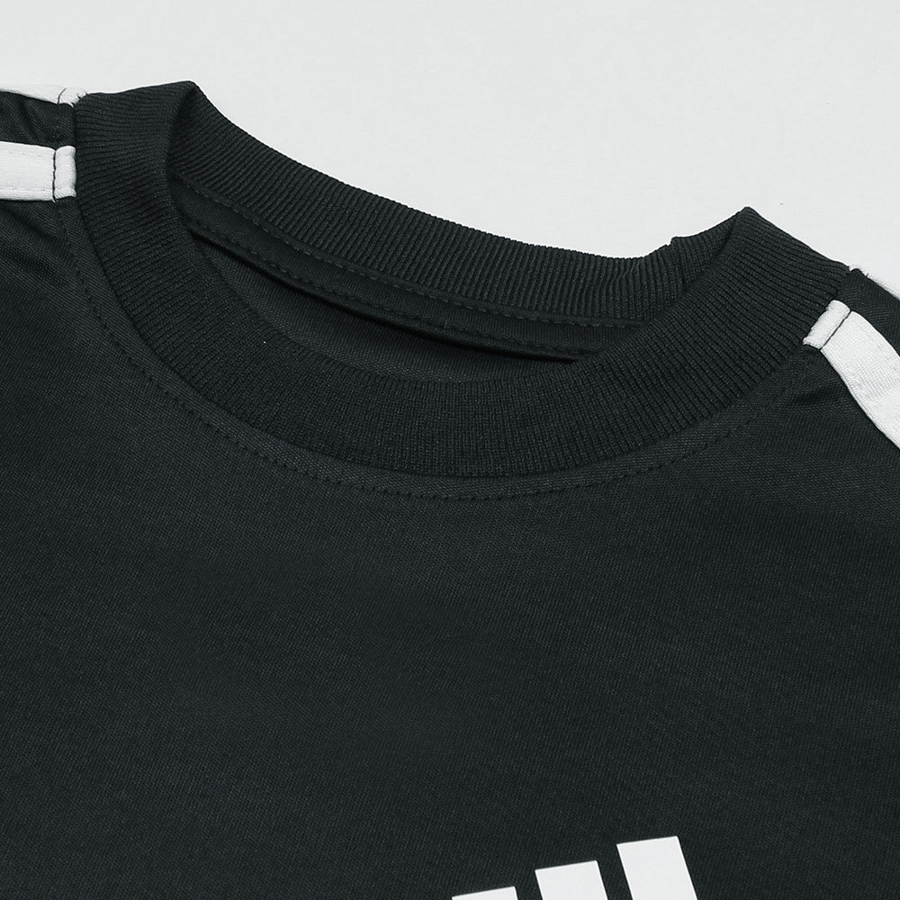 ADDAS PREMIUM KIDS DRI-FIT TRACKSUIT (BLACK)