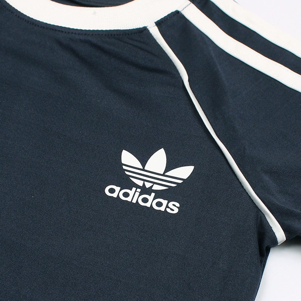 ADDAS PREMIUM KIDS PIPING DRI FIT TWINSET (NAVY BLUE)
