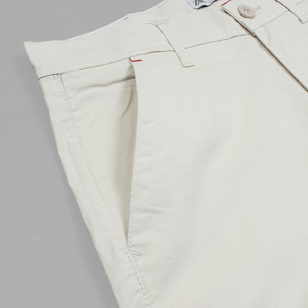 Z.A.R.A Premium Cotton Chino (OFF-White)