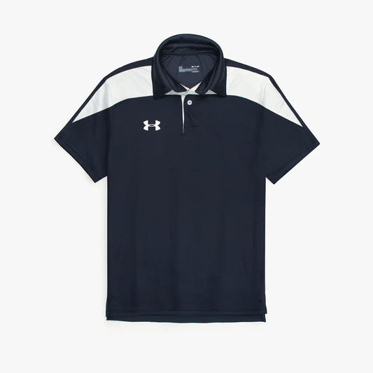 UA PREMIUM MEN'S DRI FIT CLUTH POLO (NAVY)
