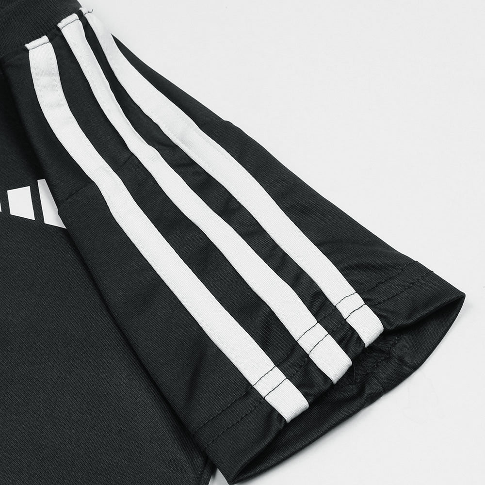 ADDAS PREMIUM KIDS DRI-FIT TRACKSUIT (BLACK)
