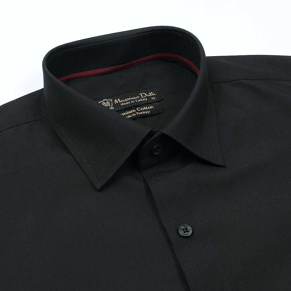 Mussimo Duti Imported Formal Shirt (Black)
