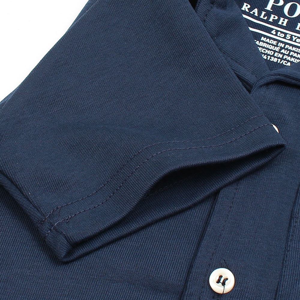 RL PREMIUM KIDS CUBAN COLLAR TWINSET (NAVY BLUE)