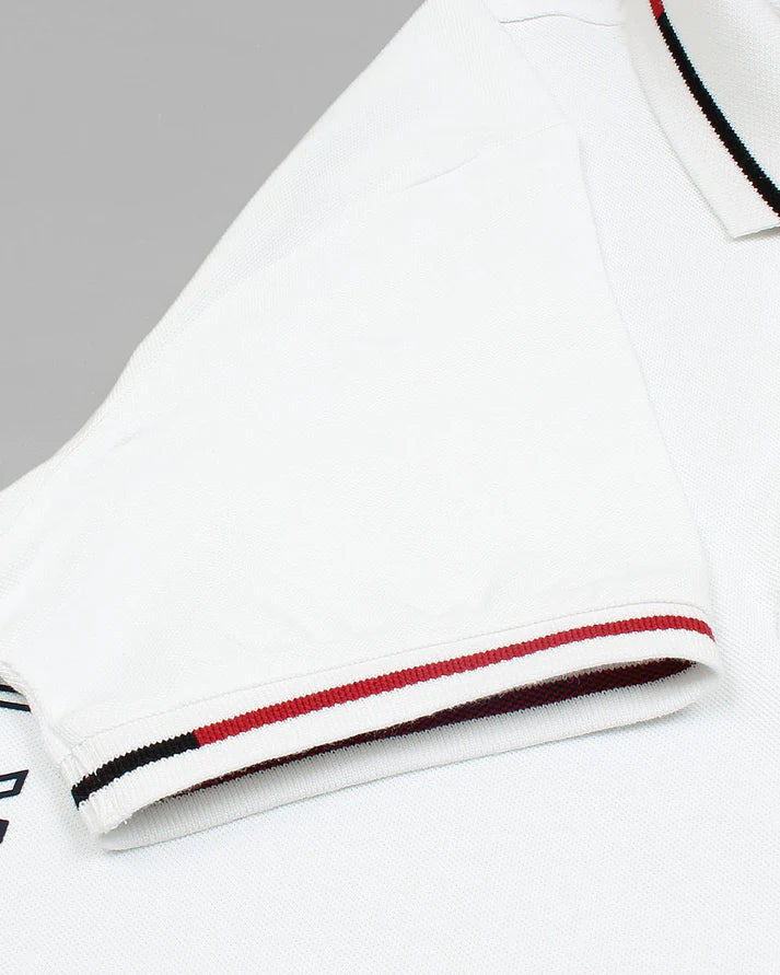 IMPORTED HKT SPORT MEN'S POLO SHIRT (WHITE)