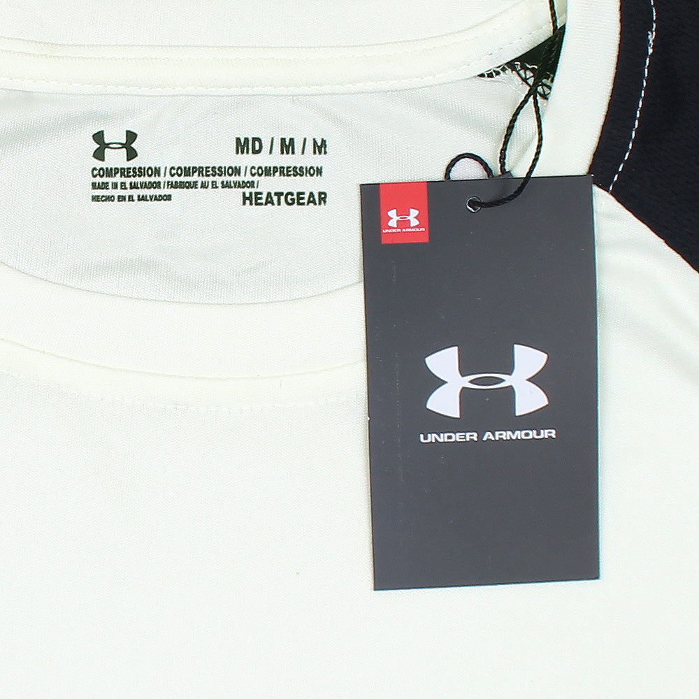 UA Premium Dri Fit Full Sleeves T-Shirt (White&Black)