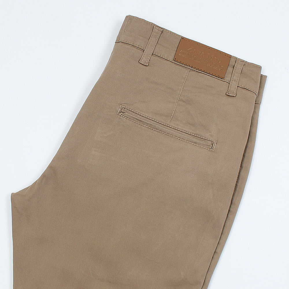 Z.A.R.A Premium Cotton Chino (Camel)