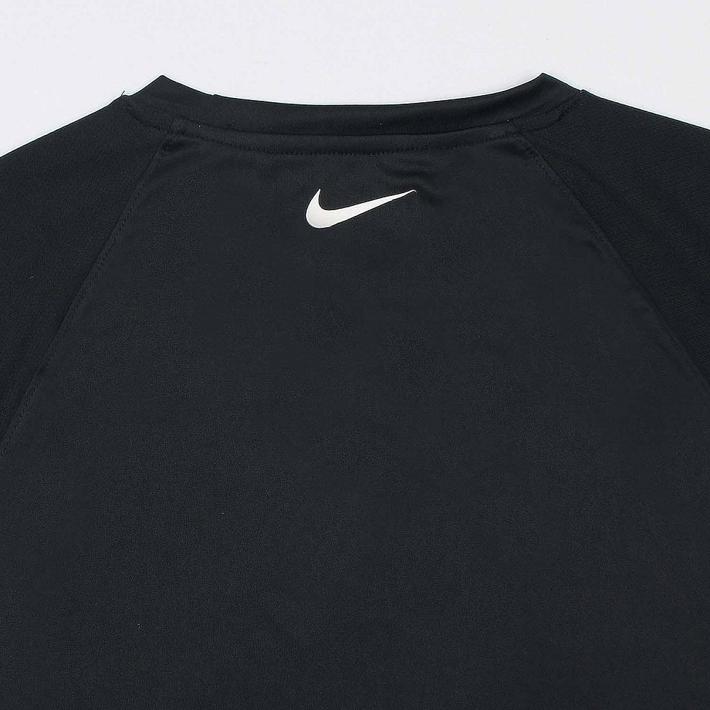 NKE Imported Mesh Shoulder Dri Fit T-Shirt (Black)