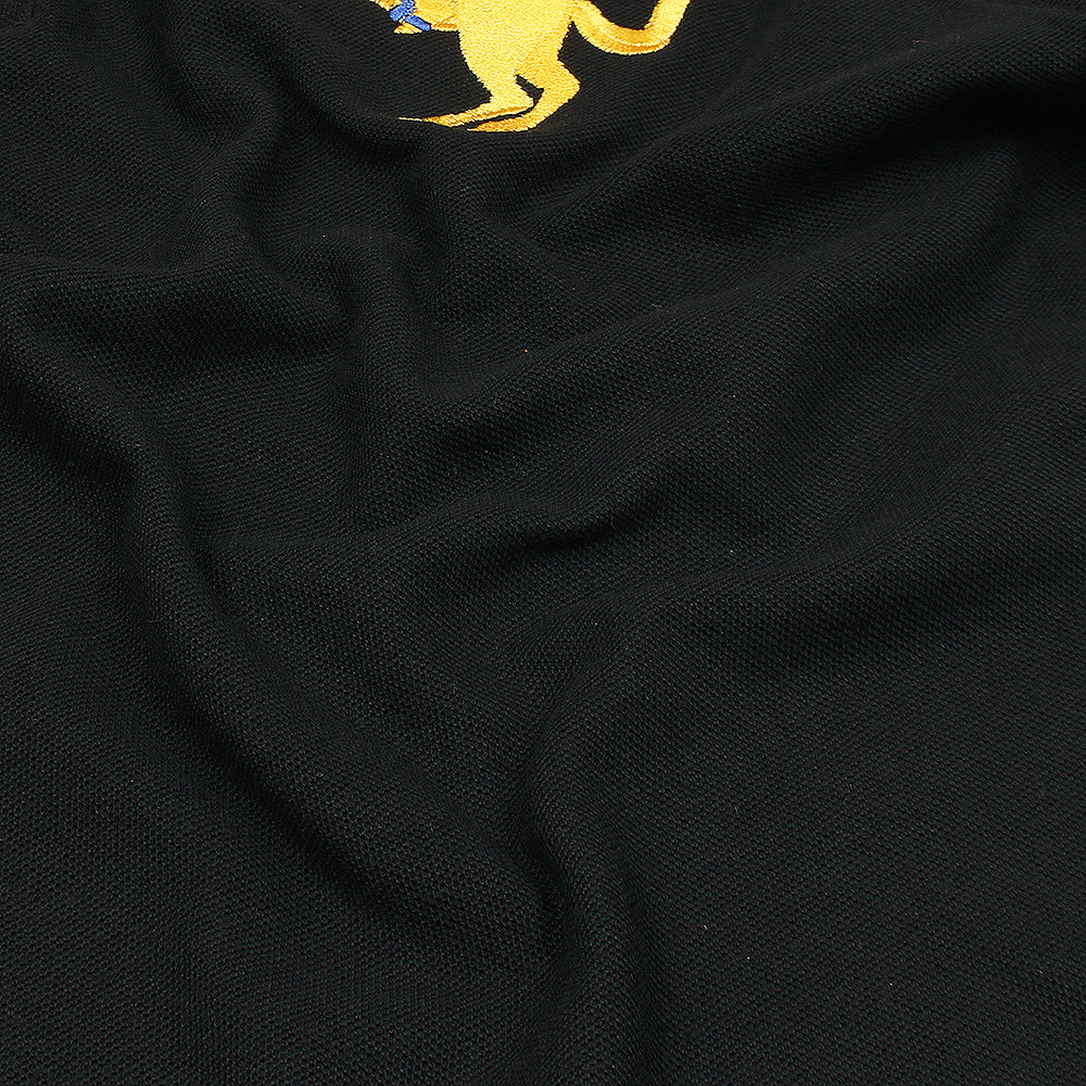 GRDNO Premium Napoleon Cow Boy Polo Shirt Black