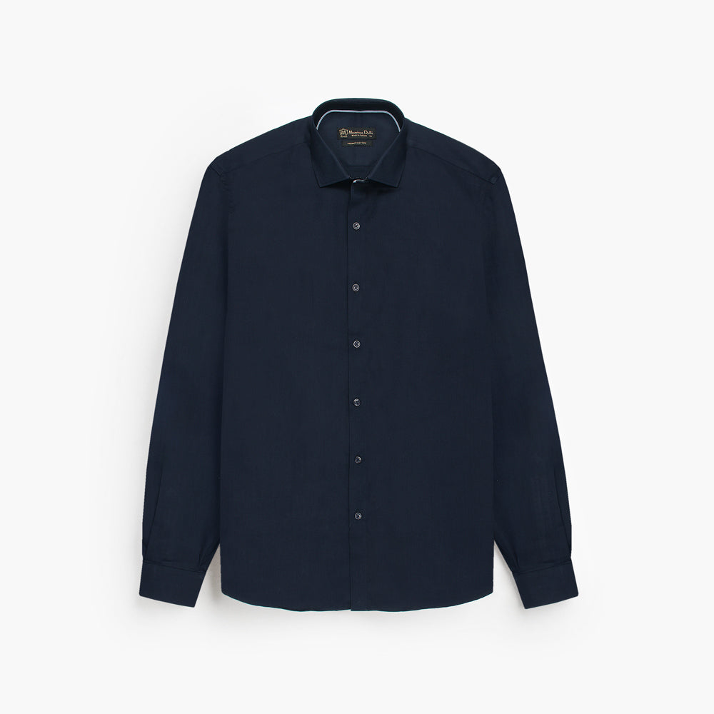 Mussimo Duti Imported Formal Shirt (Navy Blue)
