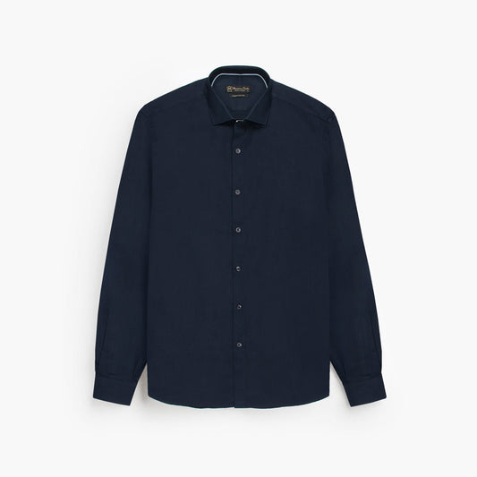 Mussimo Duti Imported Formal Shirt (Navy Blue)