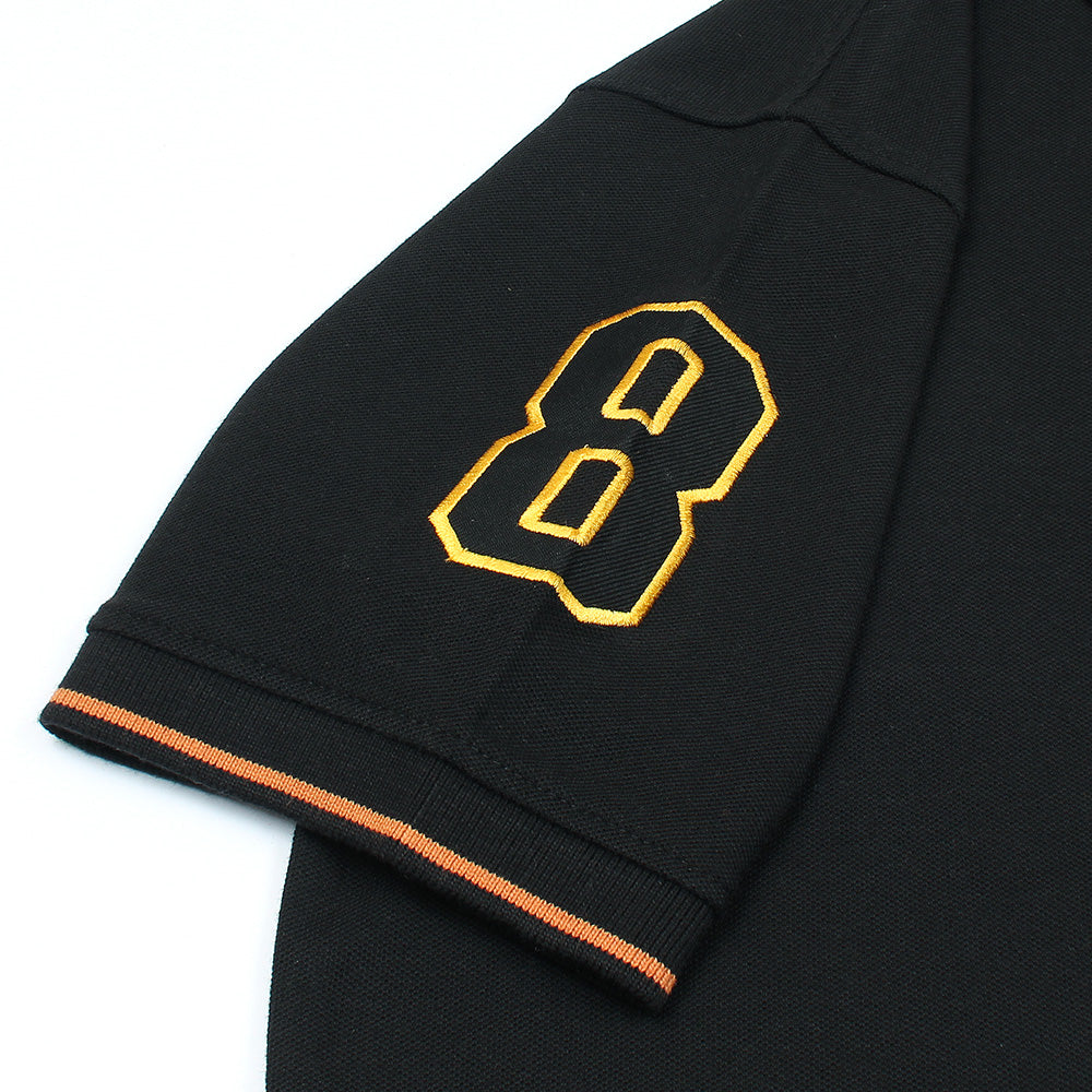 GRDNO Premium Napoleon Cow Boy Polo Shirt Black