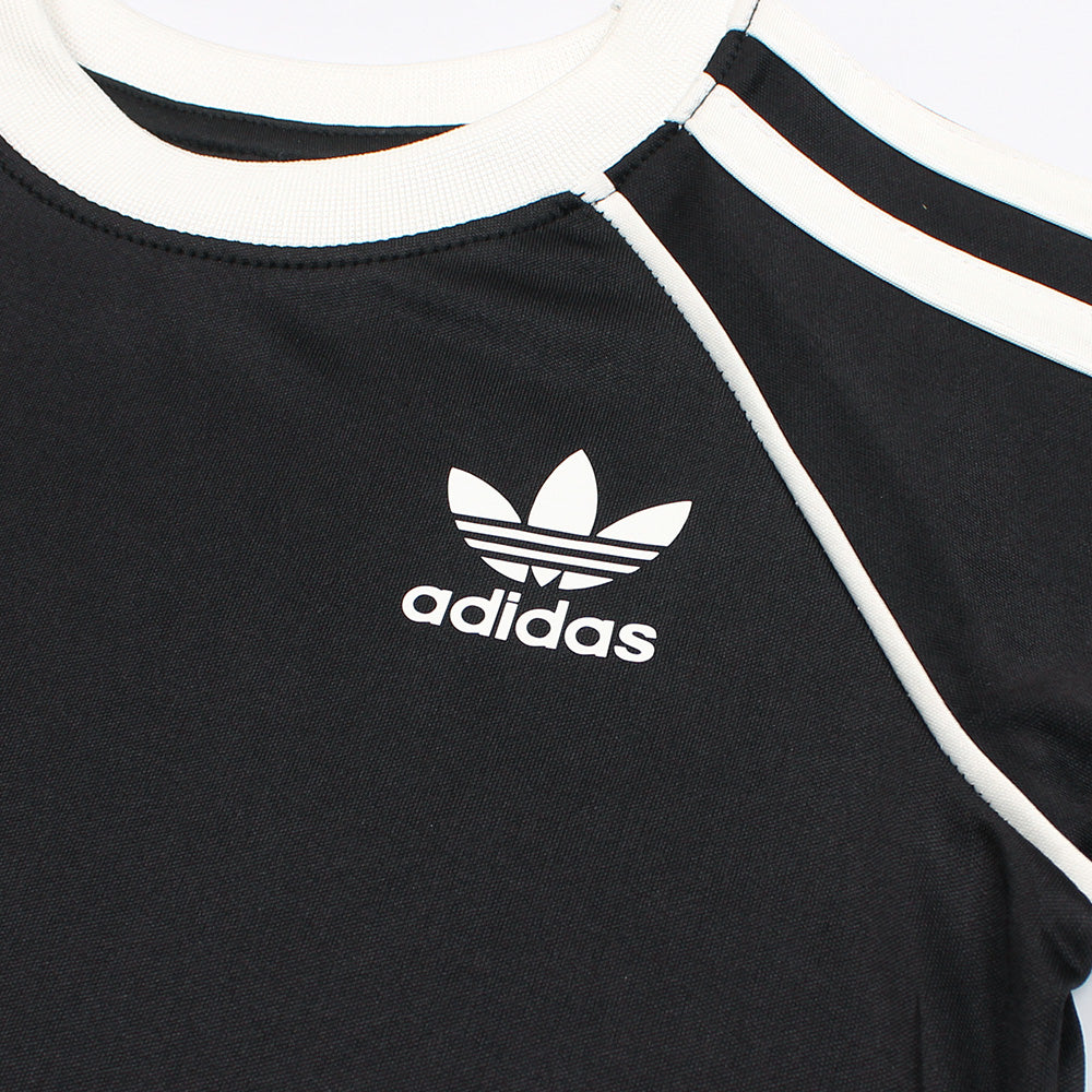 ADDAS PREMIUM KIDS PIPING DRI FIT TWINSET (BLACK)