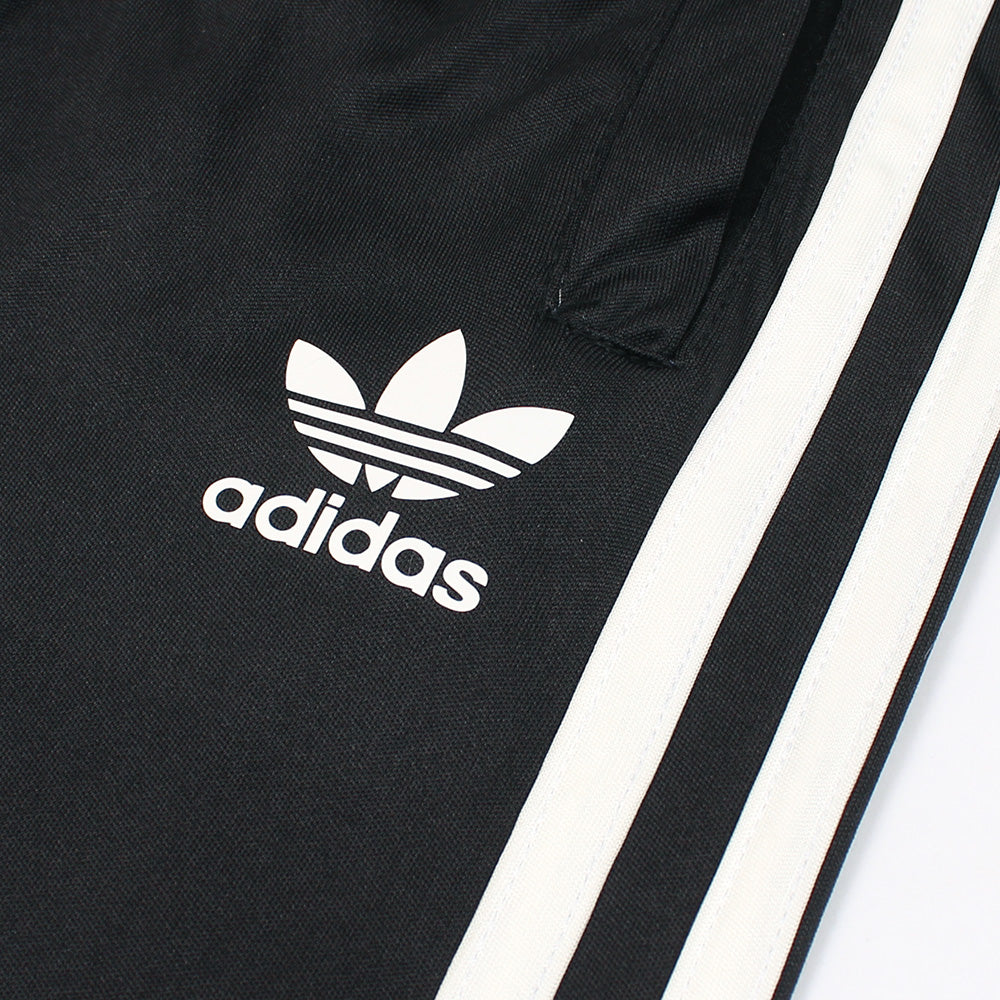 ADDAS PREMIUM KIDS PIPING DRI FIT TWINSET (BLACK & WHITE)